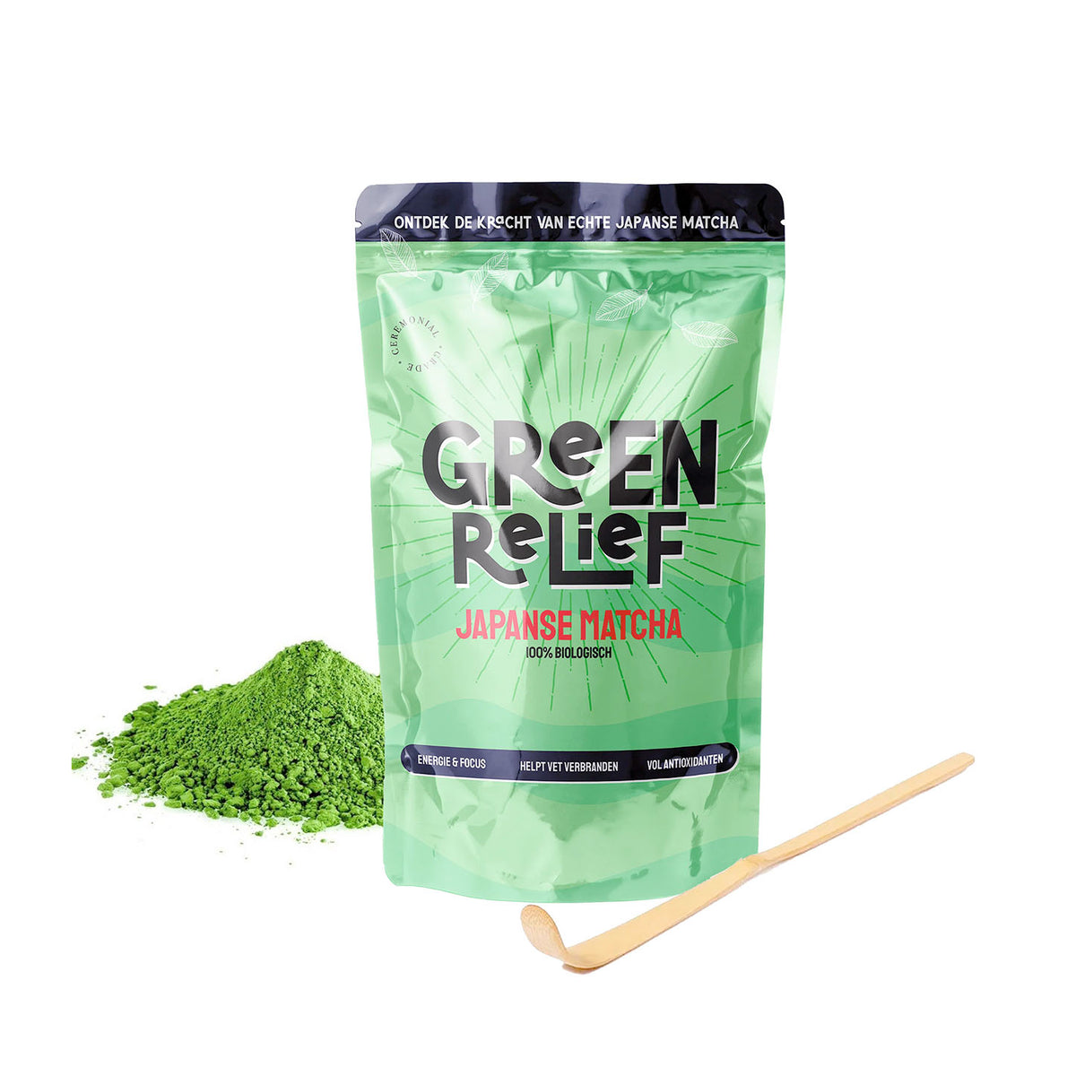 Ceremonial Grade Matcha — 50g + gratis matchalepel